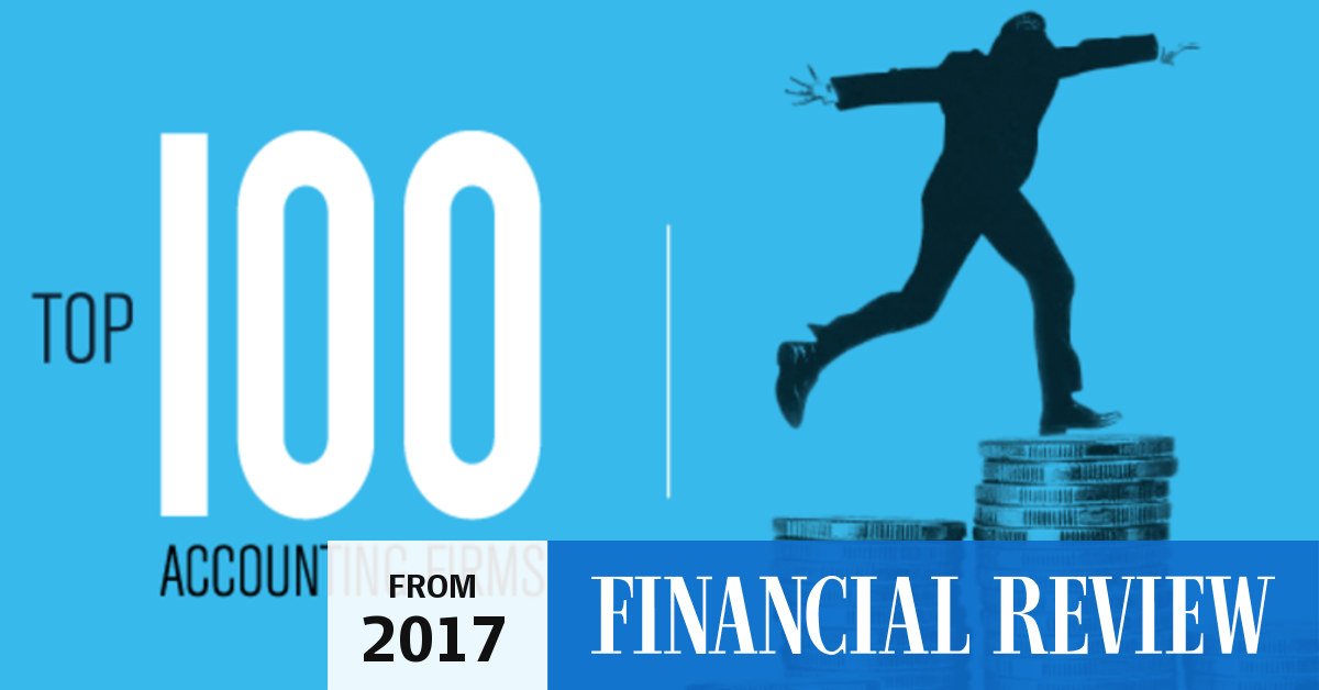 Financial Review Top 100 Accounting Firms 2017
